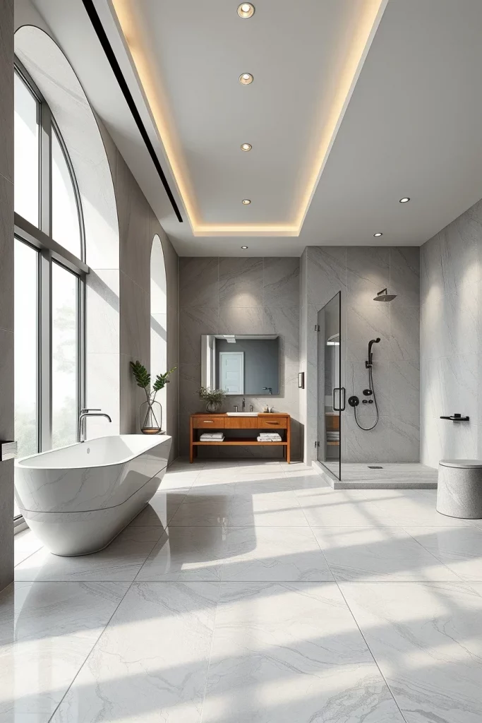 58 Sculptural And Artistic Modern Bathroom Ideas For A Gallery-Inspired Home