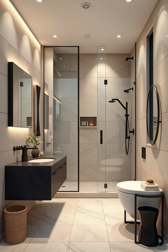 54 Minimalist Bathroom Interior Design Inspiration For A Stylish And Modern Home