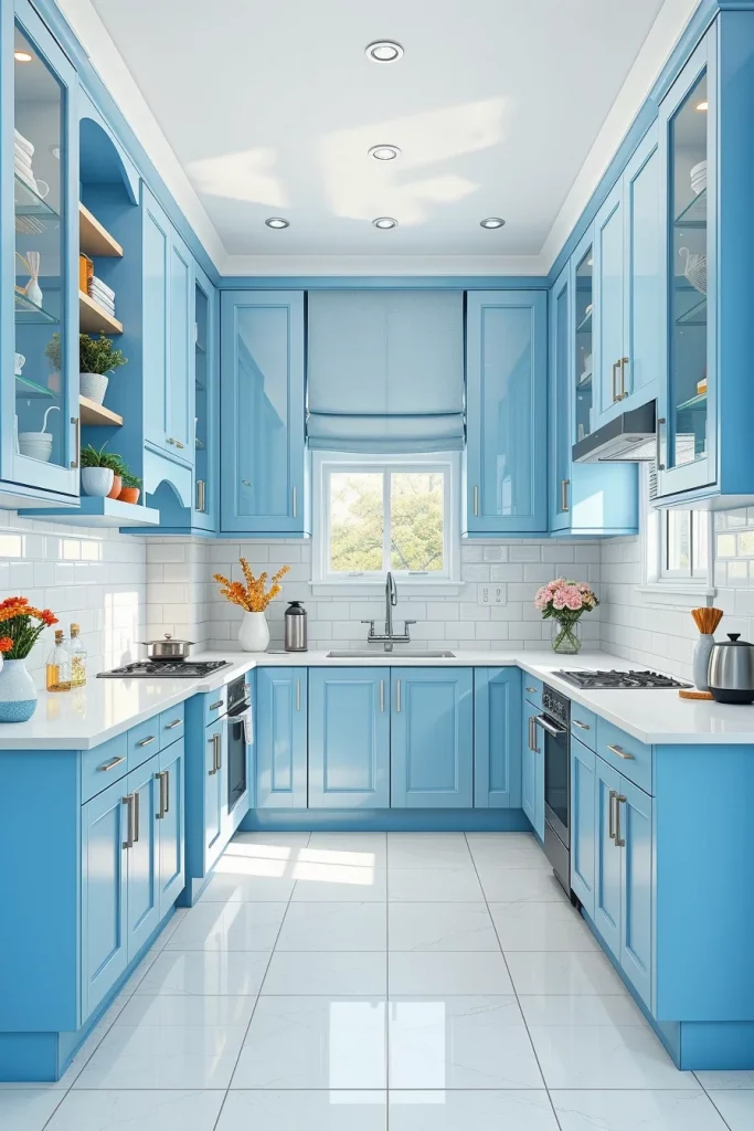 54 Blue White Kitchen Layout Inspiration Ideas For A Stylish And Timeless Home