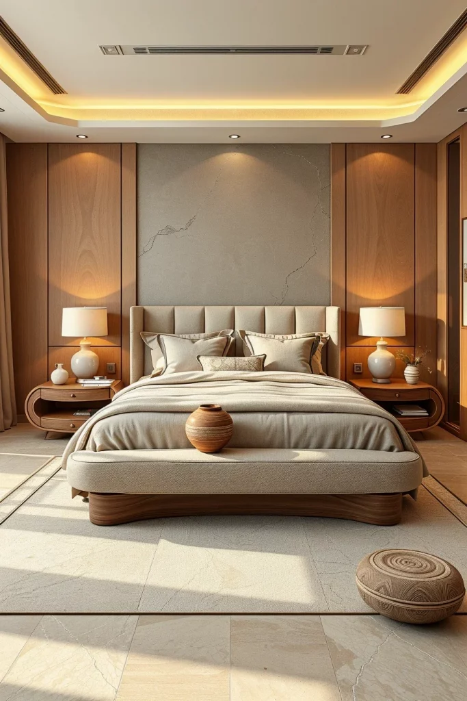 56 Earth-Tone Bedroom Design Ideas For A Cozy And Modern Retreat