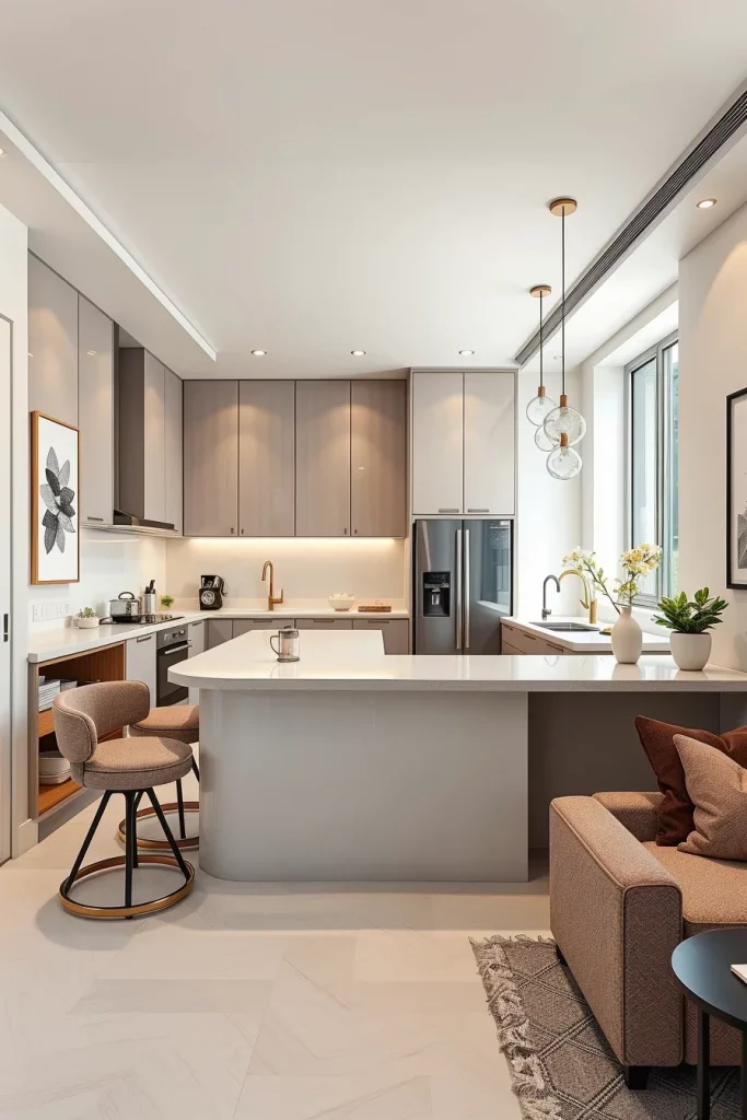 56 Small Apartment Kitchen Decorating Ideas Modern For Stylish And Functional Spaces