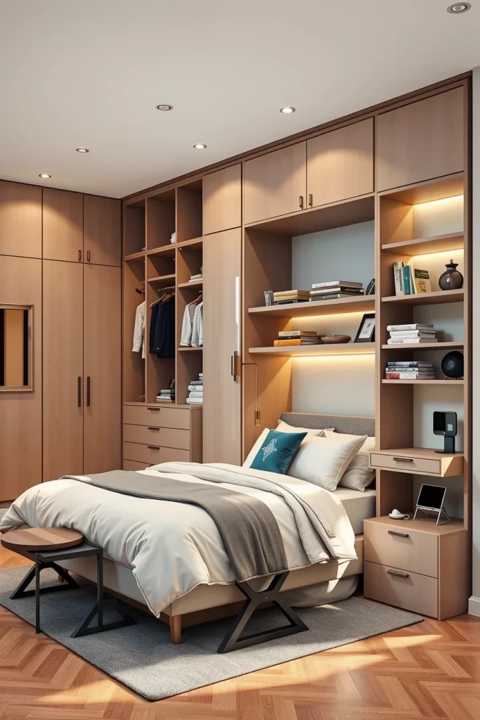 54 Creative Furniture Small Bedroom Design Ideas To Maximize Space And Style