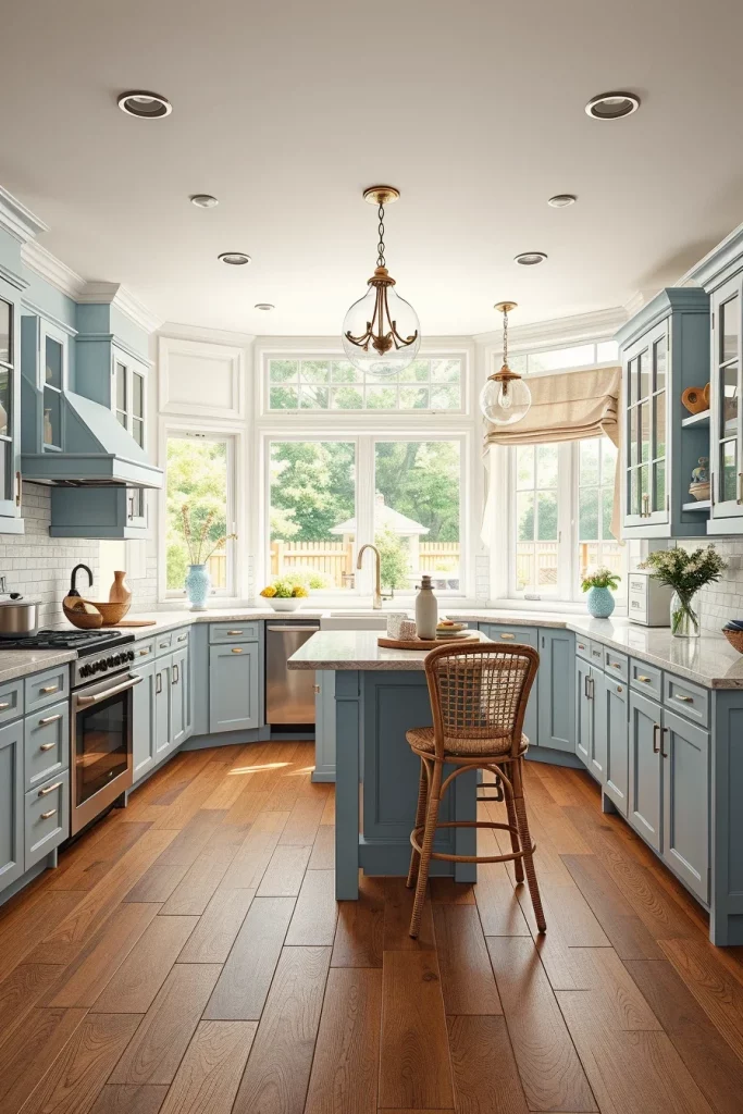 55 Blue Kitchen Cabinet Color Ideas for a Beautiful and Stylish Kitchen