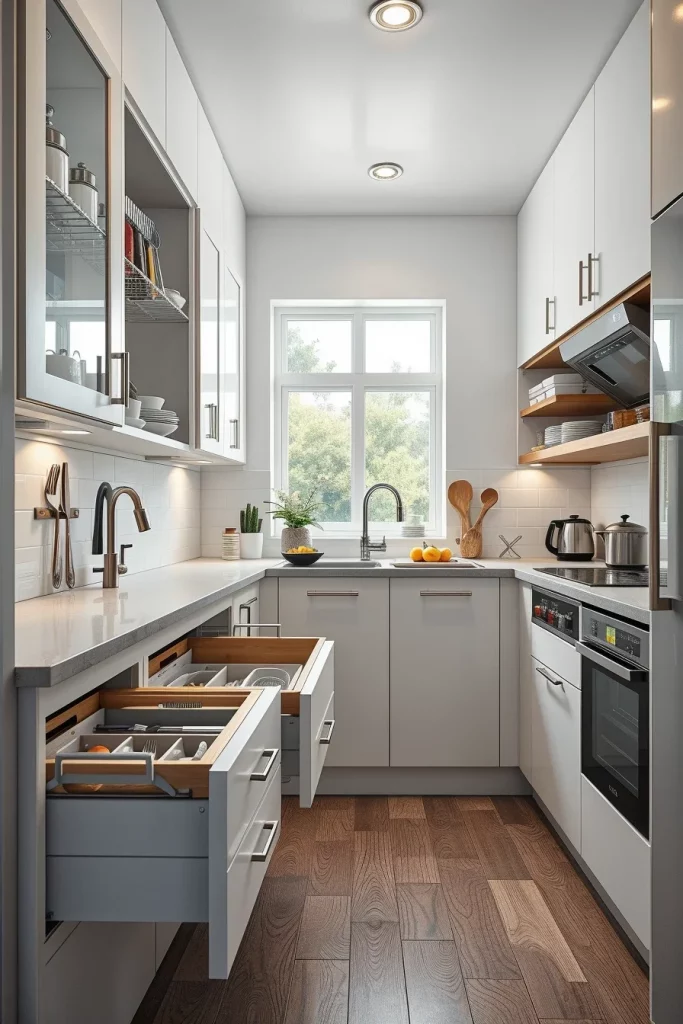 48 Space-Saving Kitchen Ideas To Maximize Style And Storage