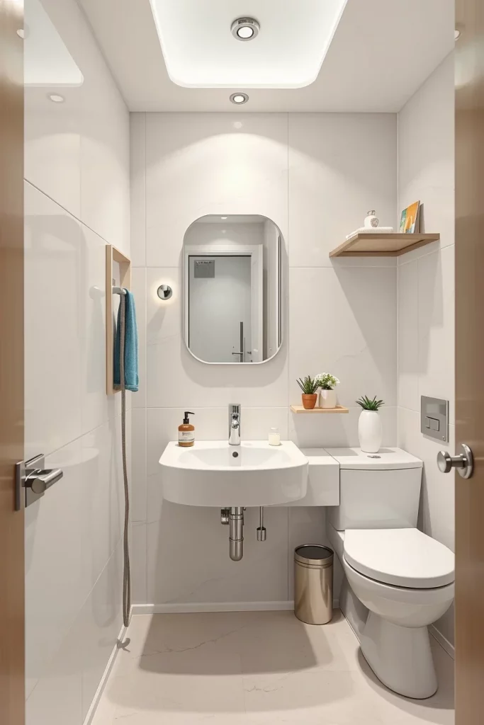 51 Space-Saving Bathroom Ideas To Maximize Style And Storage