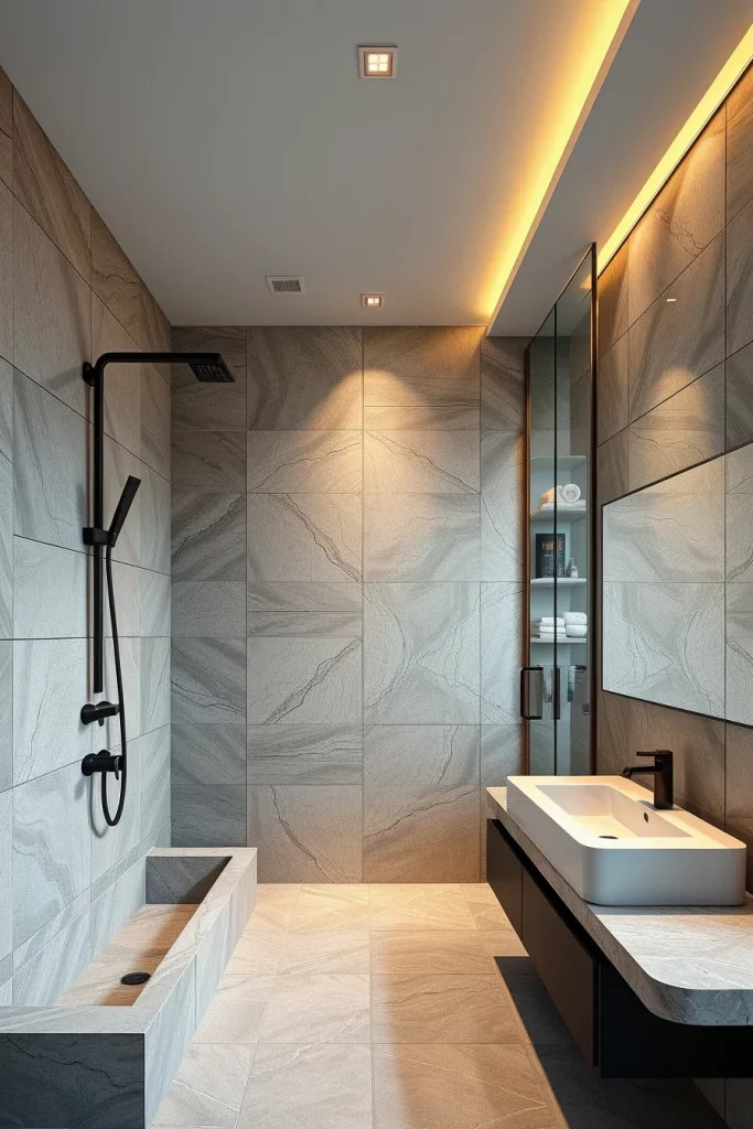 59 Textured Stone Bathroom Ideas For A Stylish And Timeless Space