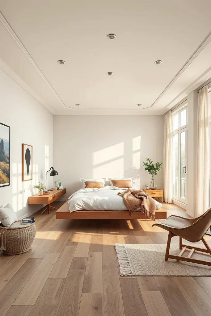 54 Floating Bed Bedroom Ideas For A Modern And Stylish Retreat