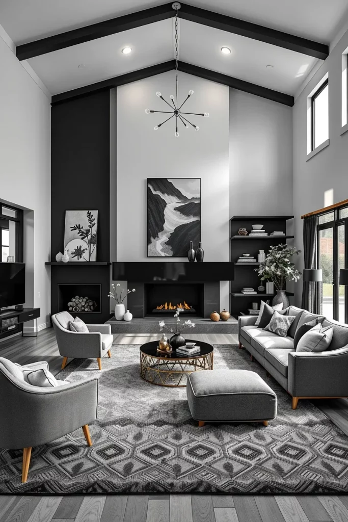 58 Black And White Living Room Ideas To Create A Timeless And Stylish Space