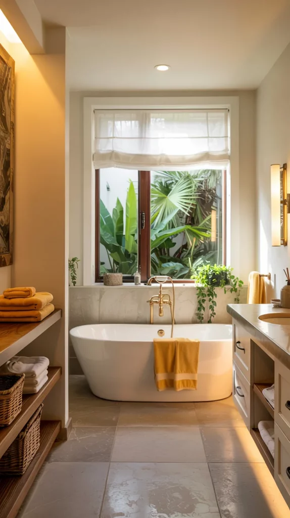 60 Yellow Bathroom Decor Styling Ideas To Brighten Your Bathroom With Style