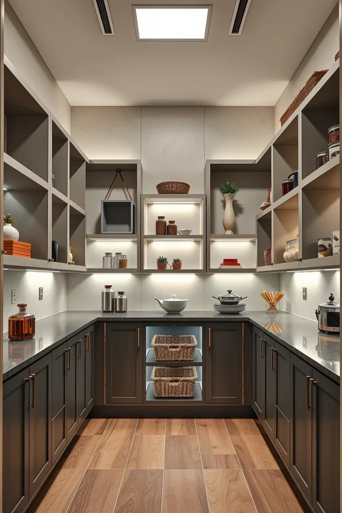 55 Modern Pantry Shelving Ideas For A Stylish And Organized Kitchen