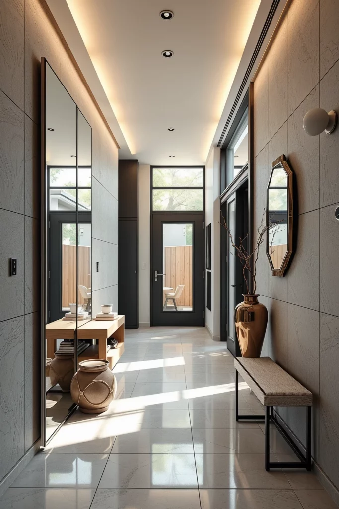 54 Minimalist Hallway Interior Design Ideas For A Stylish And Sculptural Entryway