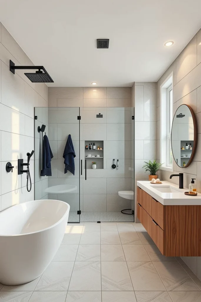 54 Simple Bathroom Design Ideas For A Stylish And Functional Space