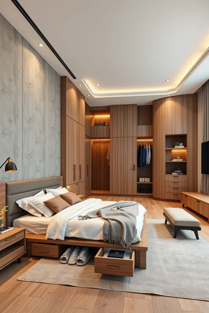 50 Space-Saving Bedroom Ideas To Maximize Style And Storage