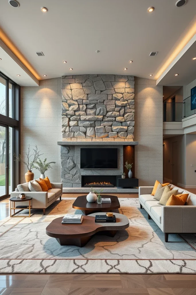 56 Statement Fireplace Living Room Ideas To Create A Stunning Focal Point