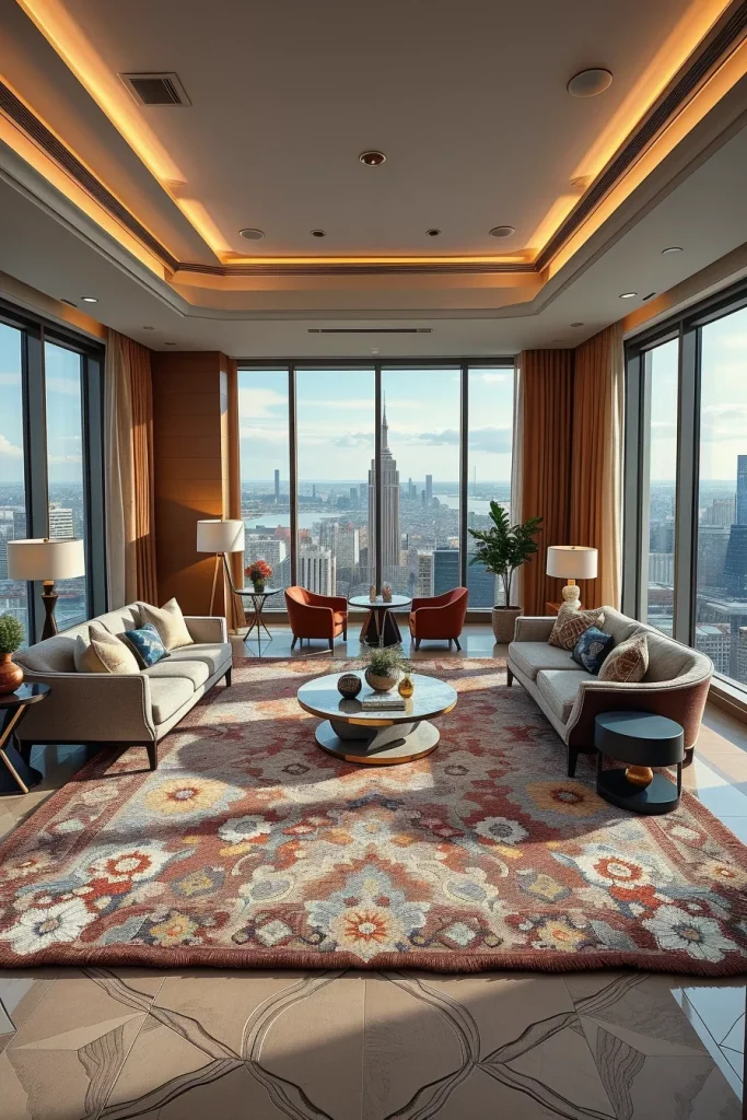 55 Luxury Penthouse Living Room Ideas For Sophisticated Modern Interiors
