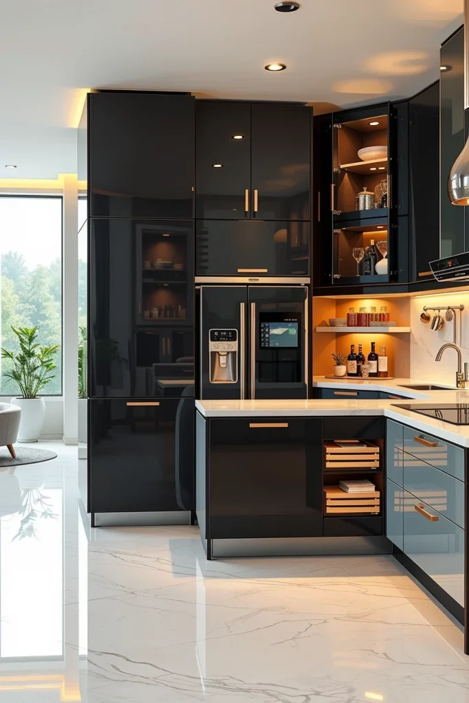 58 High Gloss Kitchen Ideas For A Sleek And Modern Home