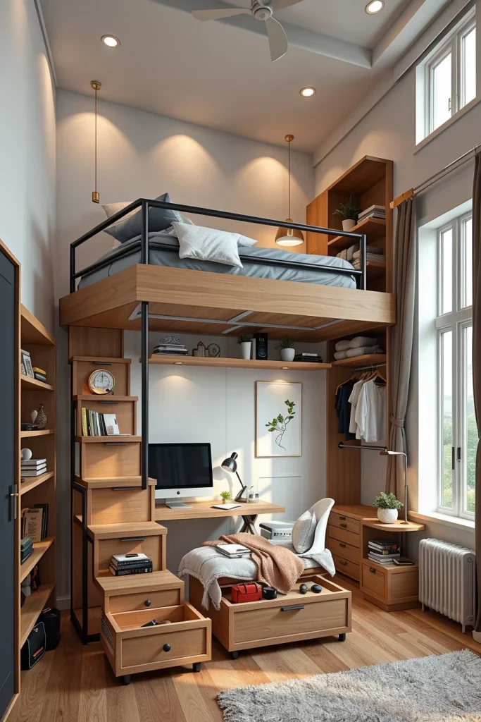 54 Creative Furniture Small Bedroom Design Ideas To Maximize Space And Style