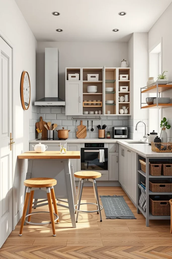 53 Creative Furniture Small Kitchen Design Ideas To Transform Compact Spaces