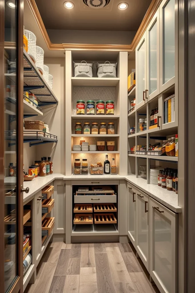 58 Modern Small Pantry Design Ideas To Maximize Style And Storage