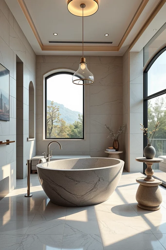 55 Natural Stone Bathrooms That Redefine Luxury And Style