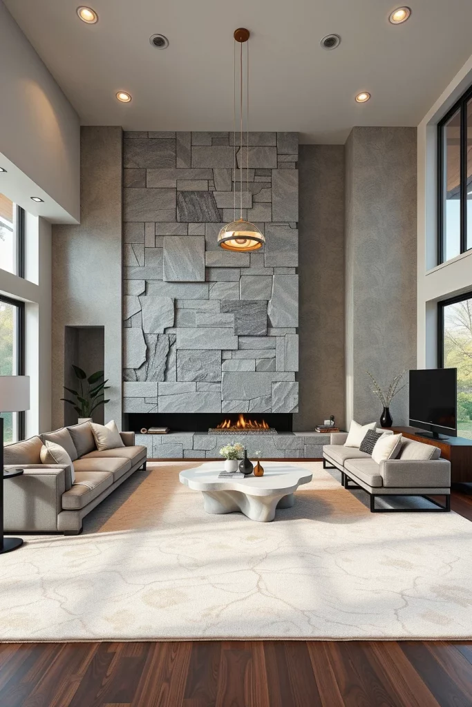 56 Statement Fireplace Living Room Ideas To Create A Stunning Focal Point