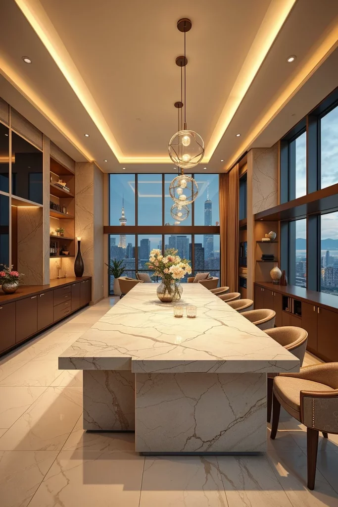 55 Luxury Penthouse Kitchen Ideas For A Sophisticated Modern Home