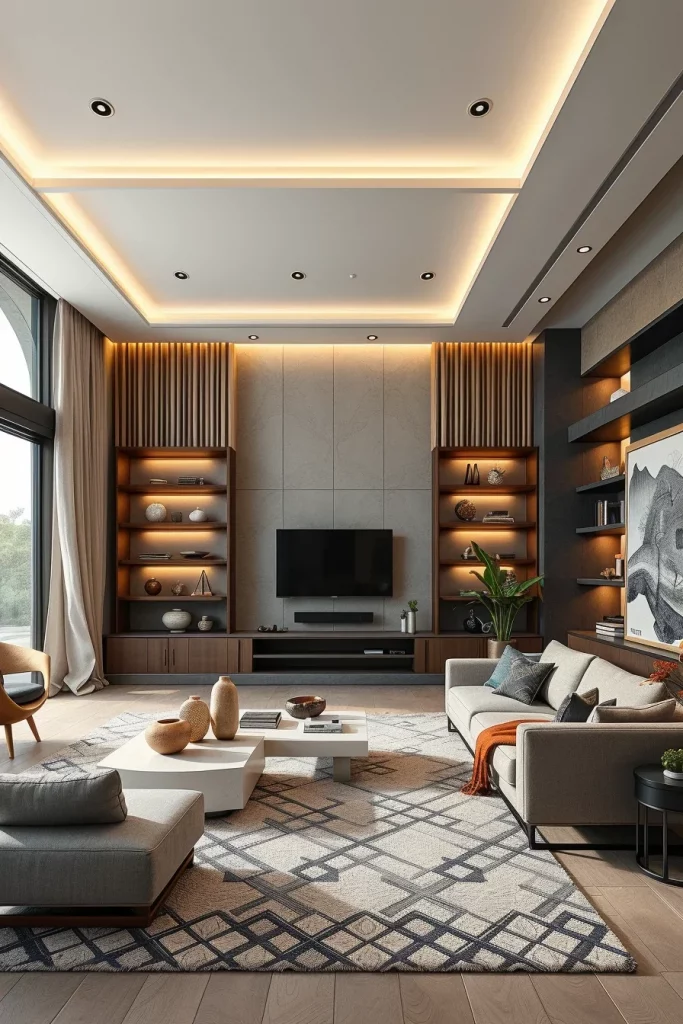 59 Textured Modern Living Room Ideas For A Stylish And Cozy Home