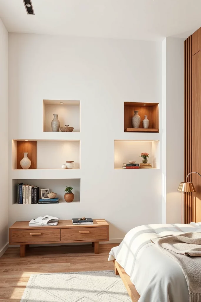 54 White And Wood Tone Bedroom Ideas For A Warm And Modern Retreat