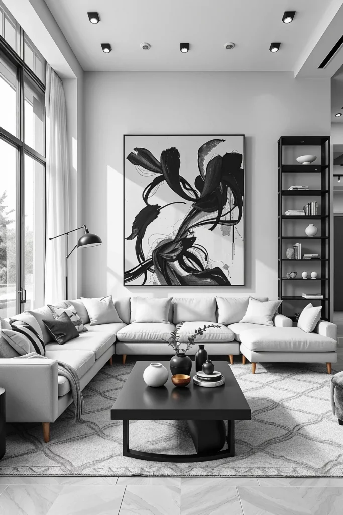 58 Black And White Living Room Ideas To Create A Timeless And Stylish Space