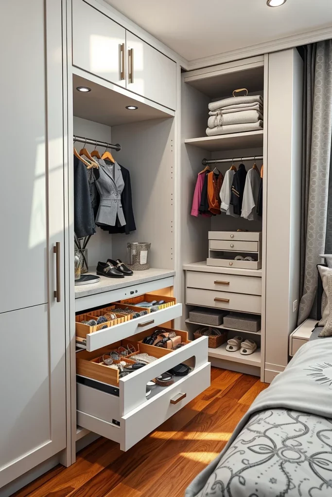 57 Small Bedroom Closet Organization Solutions To Maximize Every Inch Of Space