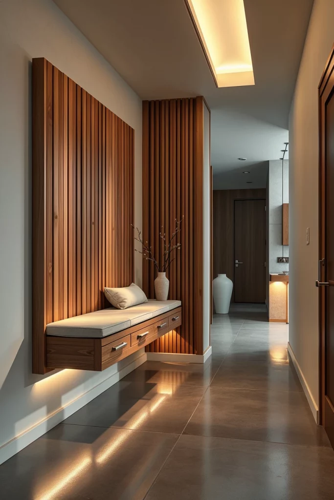 54 Minimalist Hallway Interior Design Ideas For A Stylish And Sculptural Entryway