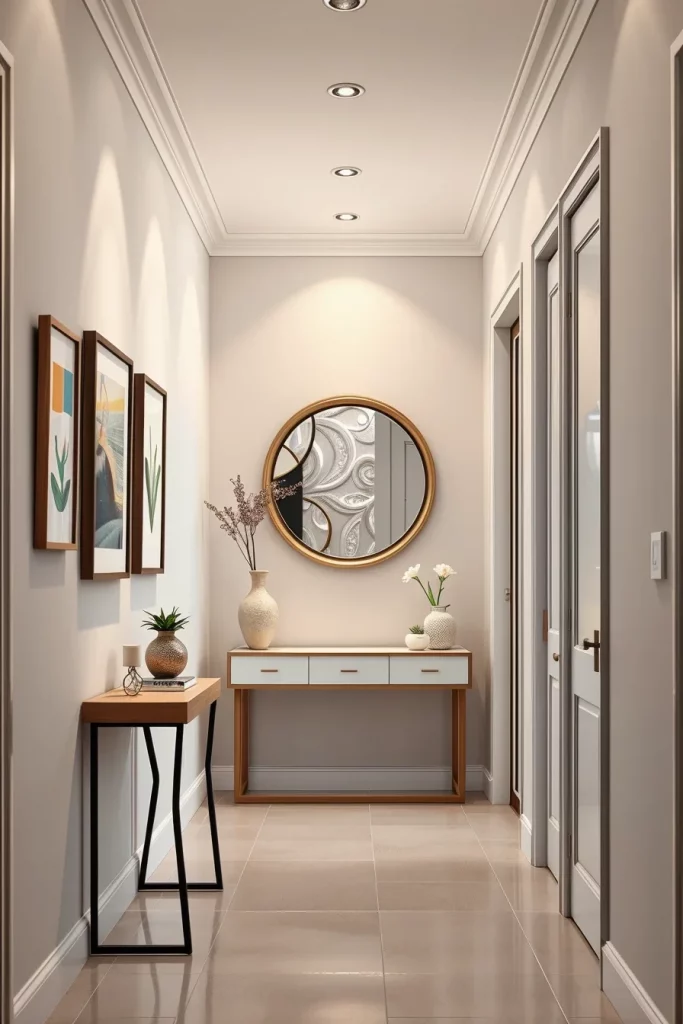 54 Small Hallway Makeover Ideas Budget That Transform Tiny Entryways