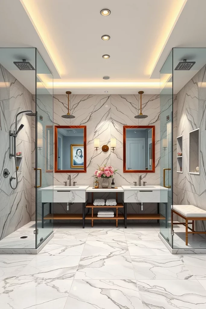 51 Glass Shower Bathroom Ideas For A Stylish And Modern Home