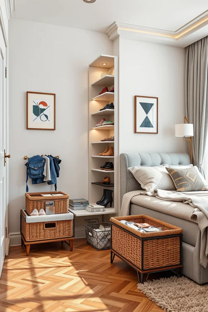 54 Small Bedroom Organization Hacks Today To Maximize Space And Style