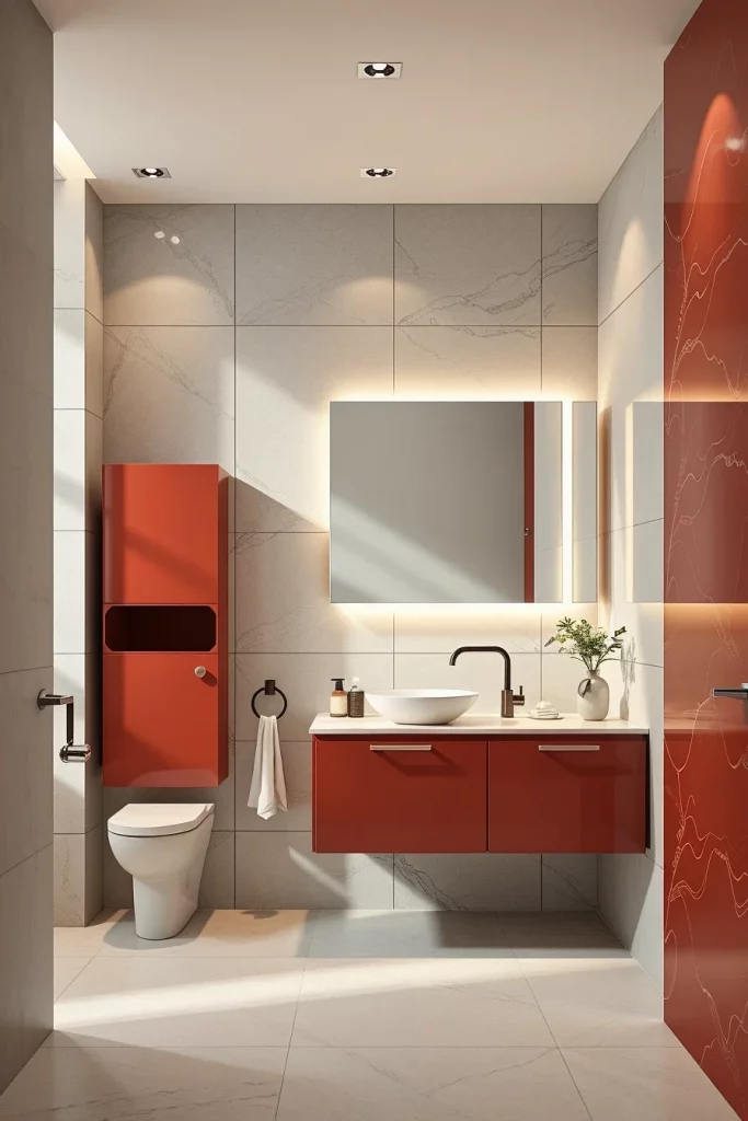 50 Modern Amaranth Bathroom Interior Design Ideas That Redefine Contemporary Style