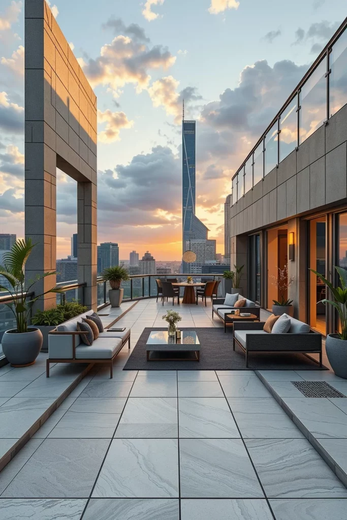 57 Luxury Penthouse Terrace Ideas For Elegant Outdoor Living