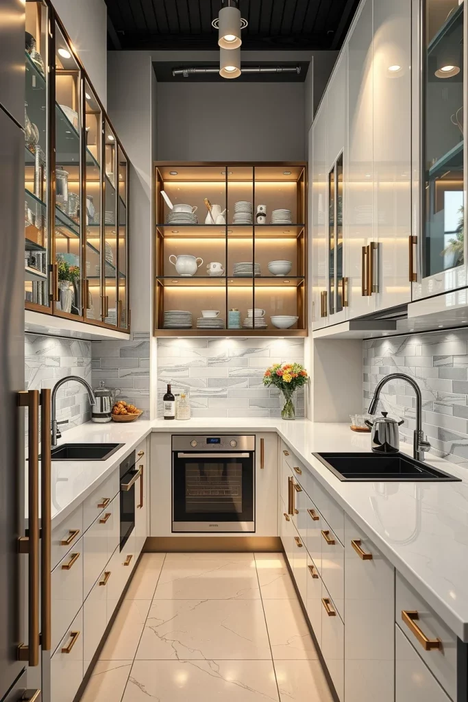 58 Small Galley Kitchen Decorating Inspiration Ideas To Transform Your Compact Space
