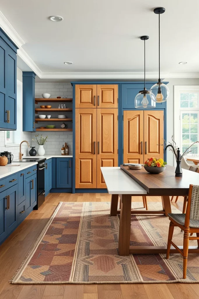 55 Blue Kitchen Cabinet Color Ideas for a Beautiful and Stylish Kitchen
