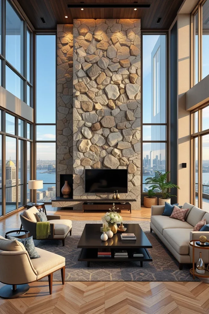 55 Luxury Penthouse Living Room Ideas For Sophisticated Modern Interiors