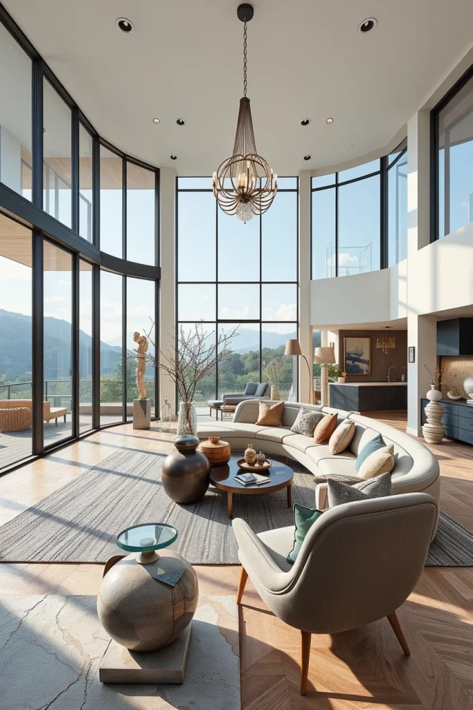 52 Floor-To-Ceiling Windows Living Room Ideas For A Bright And Modern Home