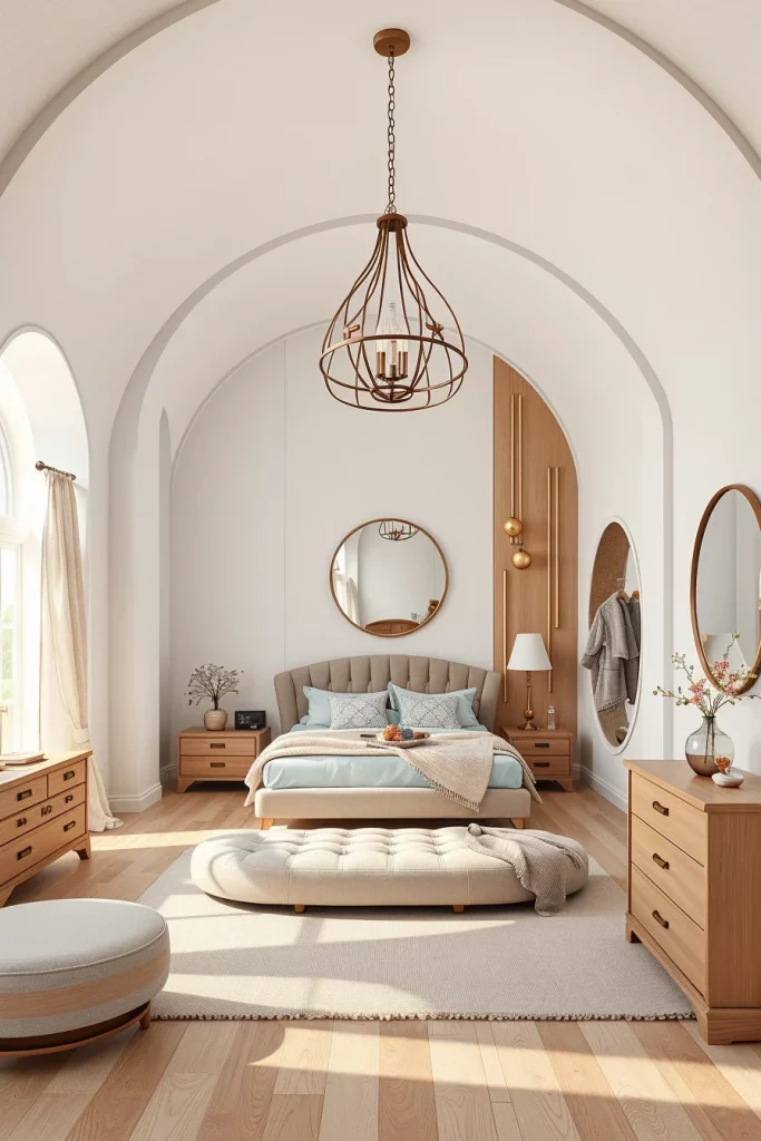 54 White And Wood Tone Bedroom Ideas For A Warm And Modern Retreat