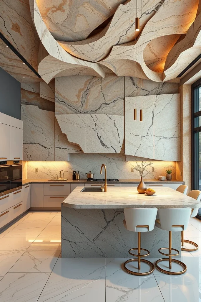 52 Sculptural And Artistic Modern Kitchen Ideas To Transform Your Home