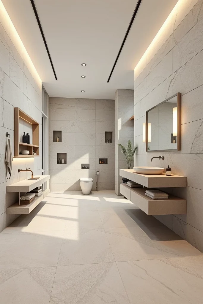 58 Sculptural And Artistic Modern Bathroom Ideas For A Gallery-Inspired Home