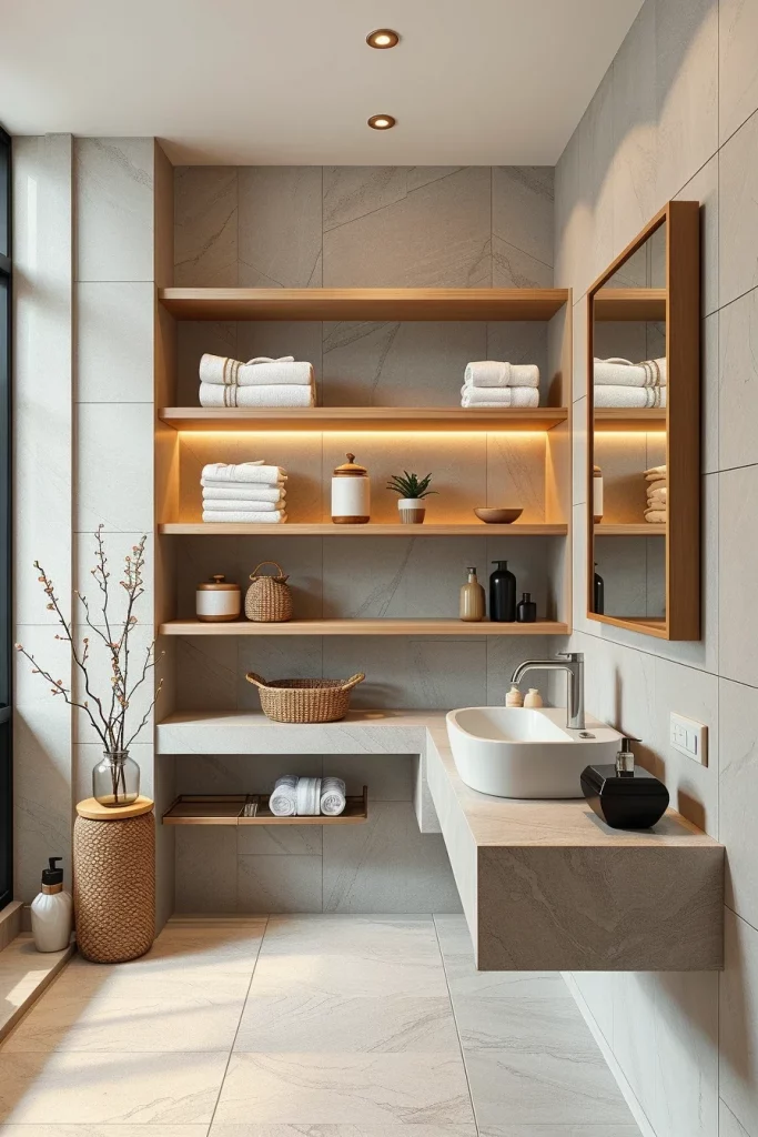 58 Japandi Bathroom Ideas To Create A Calm And Timeless Space