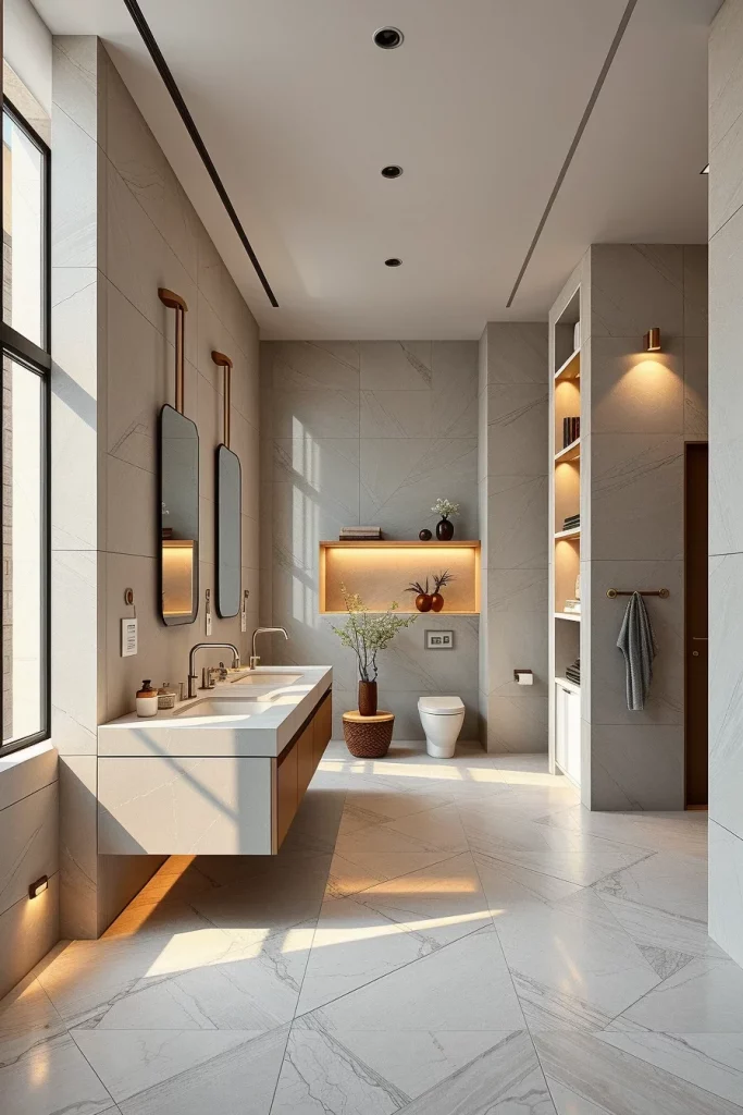 58 Sculptural And Artistic Modern Bathroom Ideas For A Gallery-Inspired Home