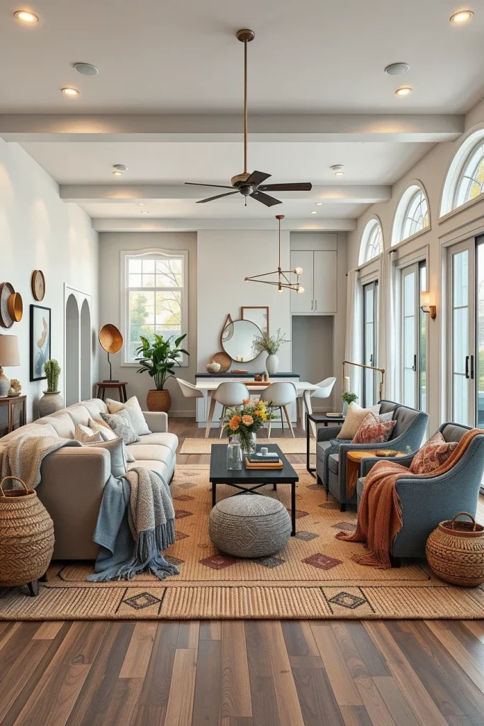 56 Open Concept Living Room Ideas For A Stylish And Spacious Home