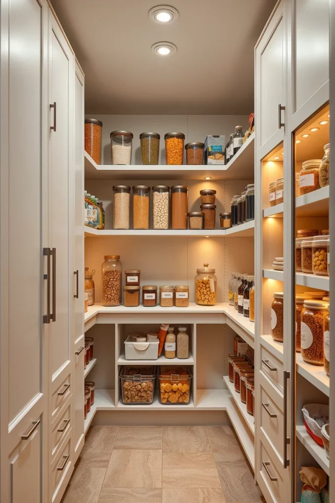 58 Modern Small Pantry Design Ideas To Maximize Style And Storage