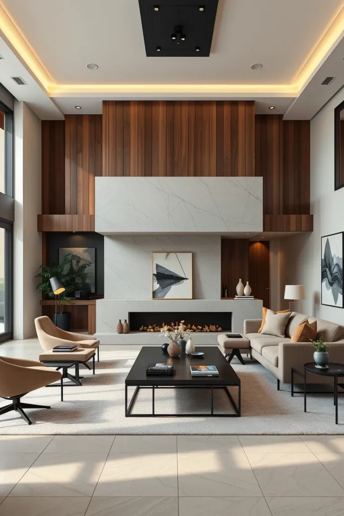 56 Statement Fireplace Living Room Ideas To Create A Stunning Focal Point