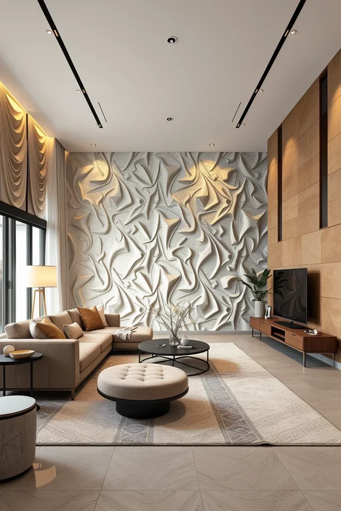 59 Textured Modern Living Room Ideas For A Stylish And Cozy Home
