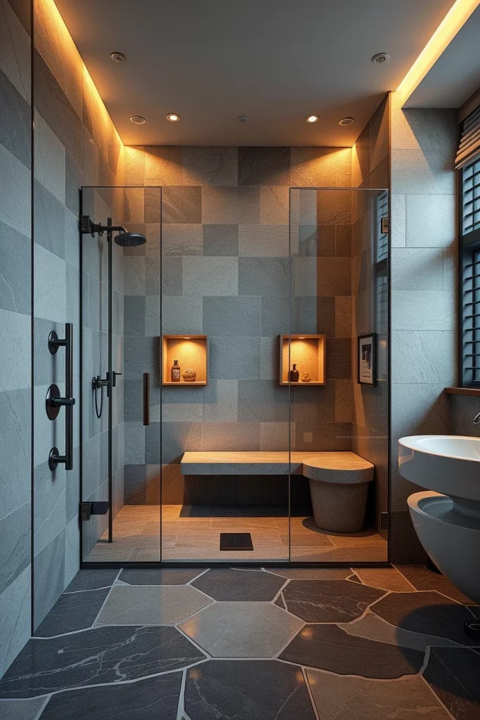 59 Textured Stone Bathroom Ideas For A Stylish And Timeless Space